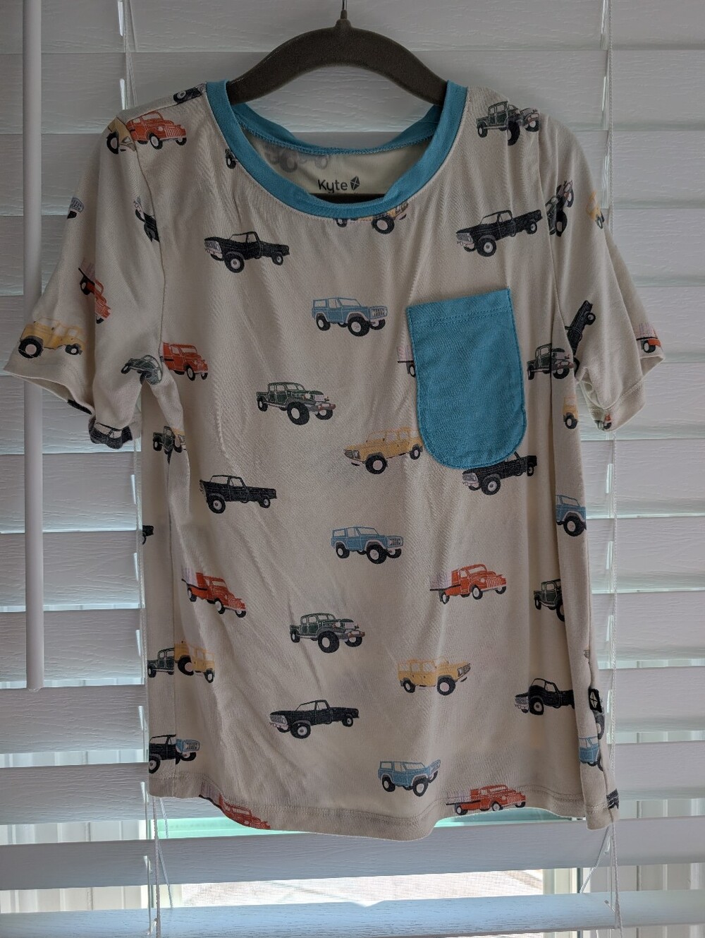Kyte Baby Vintage Trucks Toddler Pocket T-shirt